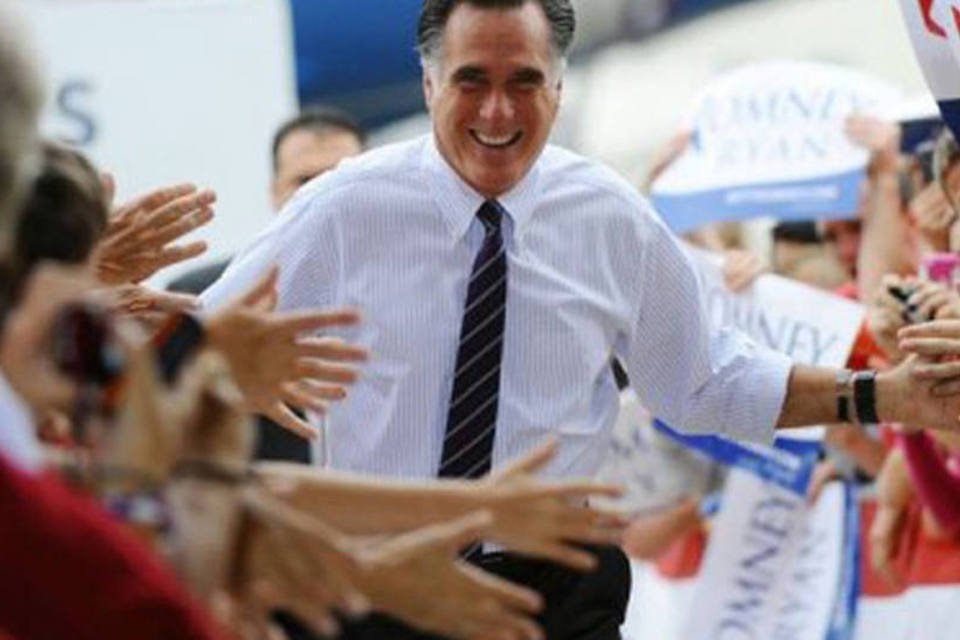 Romney faz campanha no dia das eleições