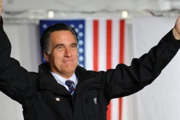 
	Mitt Romney: &quot;Os c&eacute;us sabem que eu tenho experi&ecirc;ncia em concorrer a presidente&quot;
 (Emmanuel Dunand/AFP)