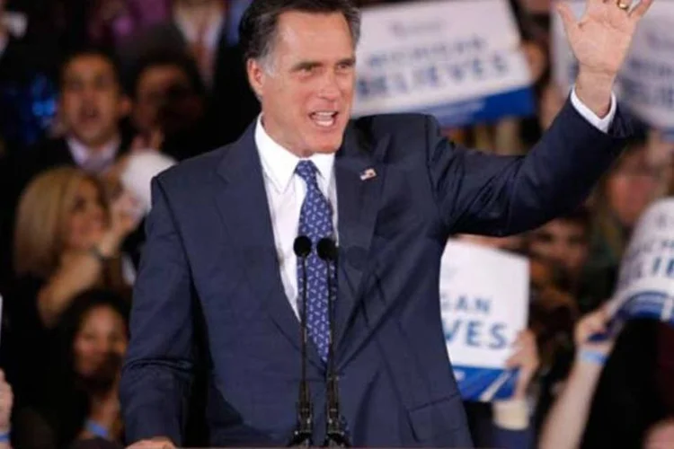 Resultados da Super Terça voltaram a evidenciar que Romney não convence as bases republicanas mais conservadoras (Bill Pugliano/Getty Images)