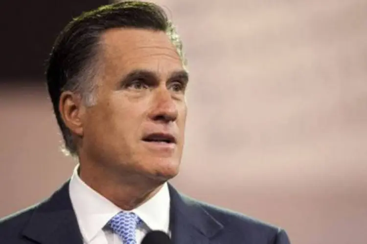Mitt Romney: ''este não é realmente o momento para falar da política associada com o que ocorreu em Aurora'' (©AFP/Getty Images / Eric Kayne)