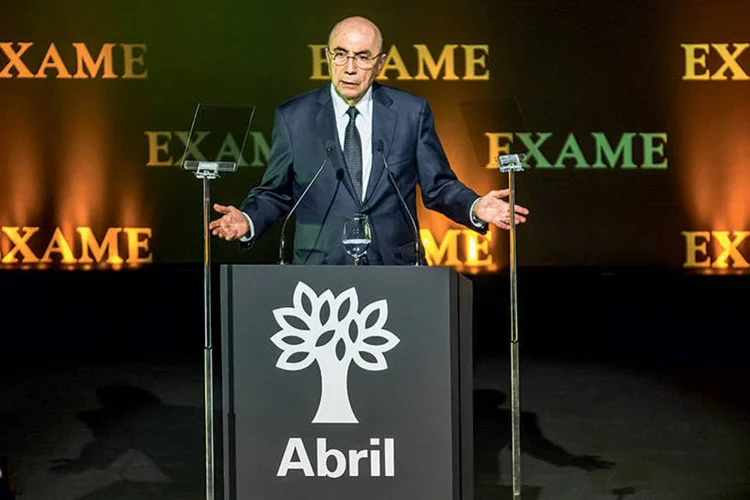 
	Henrique Meirelles: o ministro da fazenda estar&aacute; no 8&ordm; EXAME F&oacute;rum.
 (Antônio Milena/Exame)