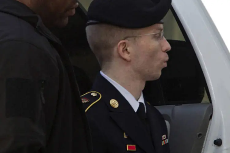 Bradley Manning: soldado de 25 anos, pode pegar até 90 anos de prisão por ter fornecido mais de 700 mil arquivos secretos ao WikiLeaks (Jose Luis Magana/Reuters)