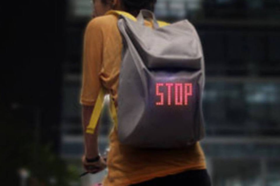 Ciclistas podem ficar mais seguros com a Seil Bag