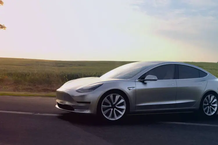 
	Tesla Model 3: novo carro tem pre&ccedil;o mais baixo do que os outros da montadora
 (Divulgação/Tesla)