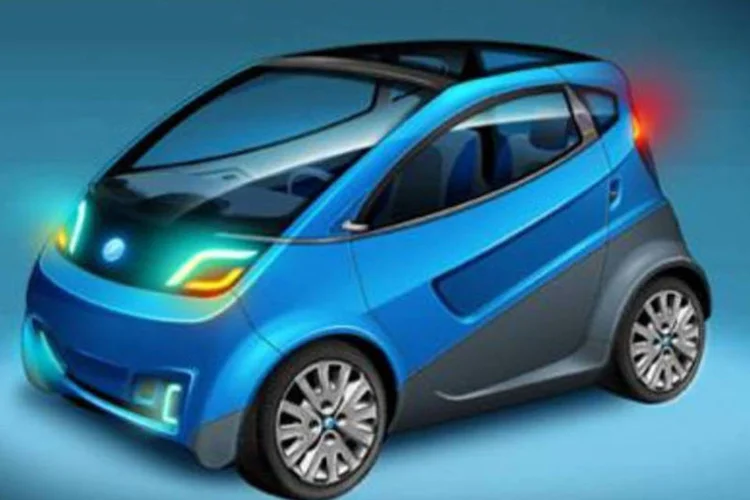 Modelo de carro sustentável apresentado pela SAE Brasil (Divulgação/SAE Brasil)