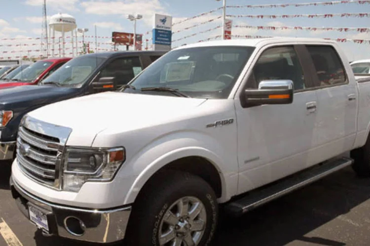 
	Modelo F-Series da Ford: oito novos modelos para a linha, incluindo o F-150 Tremor, um caminh&atilde;o esportivo de meia tonelada, engrossar&atilde;o a carteira de picapes
 (Scott Olson/Getty Images)