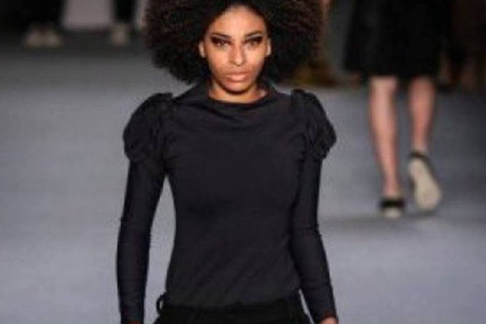 Marca OEstudio destaca modelos negros na Fashion Rio