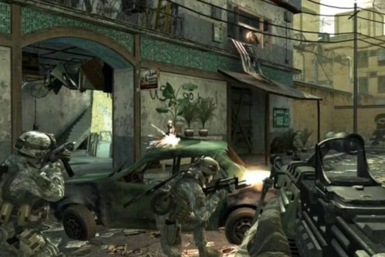 Tela de game Call of Duty: A empresa formou uma parceria com a Tencent Holdings, maior provedor de Internet da China, para tornar o game Call of Duty disponível online (Divulgação)