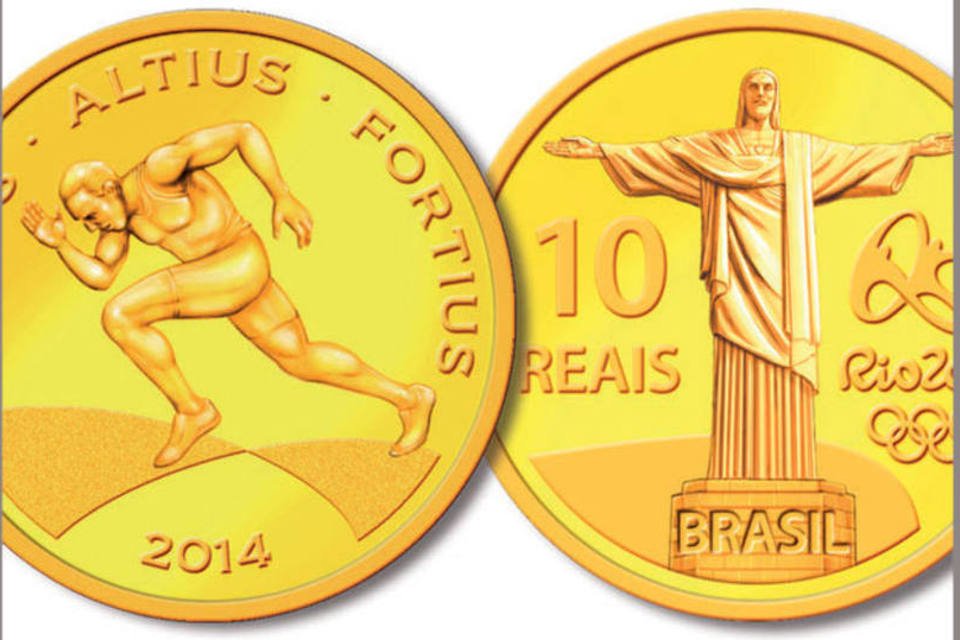 BC lança mais moedas dos Jogos Olímpicos de 2016