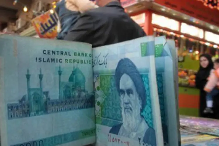 
	Notas de rial, a moeda iraniana: por d&eacute;cadas antes das san&ccedil;&otilde;es, a Alemanha era o maior parceiro comercial do pa&iacute;s
 (©AFP / ali al-saadi)