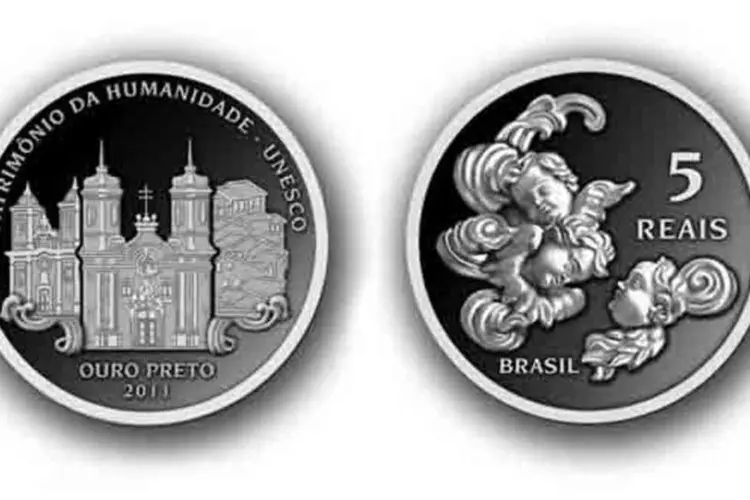 As moedas confeccionadas em prata serão vendidas a um custo unitário de 140 reais (Divulgação)