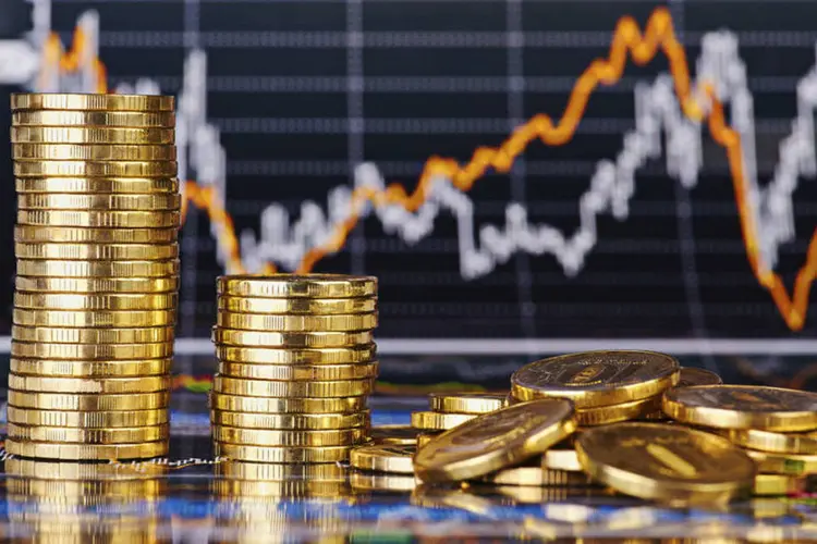 
	Mercado financeiro: o ouro interrompeu cinco sess&otilde;es de alta e recuou hoje pressionado por indicadores da economia dos Estados Unidos
 (Thinkstock)