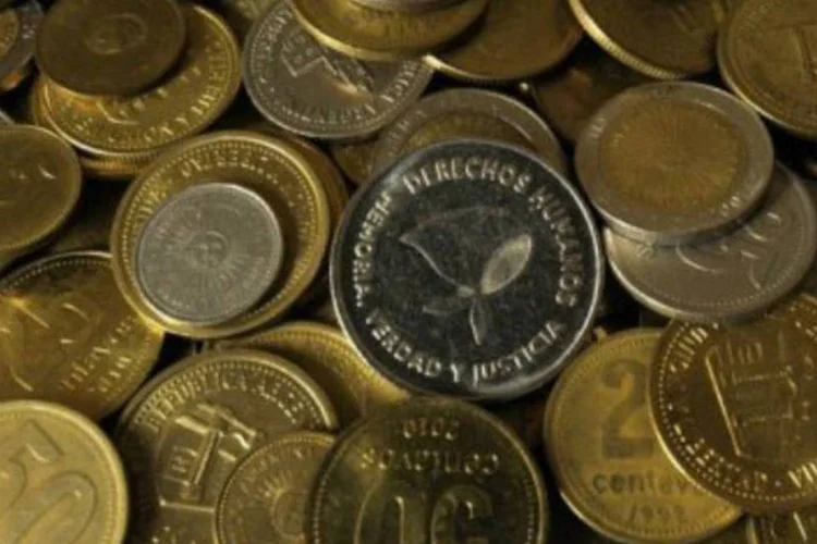 
	Peso argentino: pa&iacute;s e credores chegaram a um acordo para pagamento de b&ocirc;nus que estavam em default desde 2001
 (AFP / Juan Mabromata)