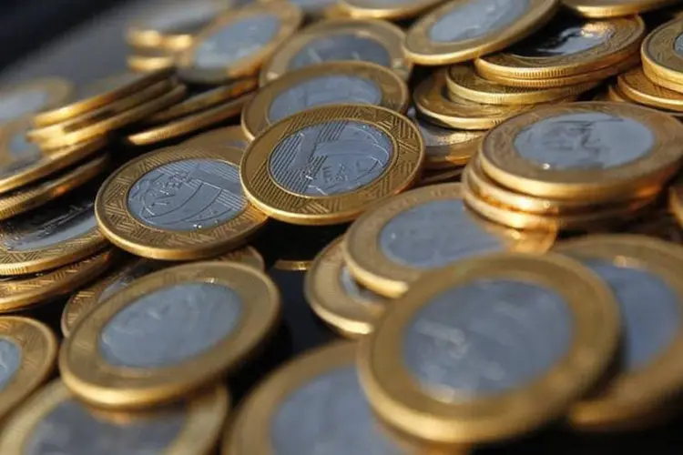 
	Dinheiro: moedas de um real
 (Bruno Domingos/Reuters)