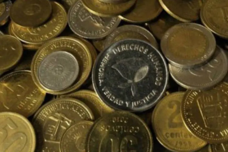 
	Moedas: peso argentino: BC quer estimular poupan&ccedil;a em moeda nacional
 (AFP / Juan Mabromata)