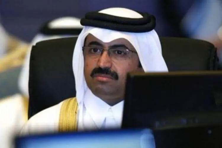 Mohamed Al Sada, ministro de Energia e Assuntos Industriais do Qatar (Yasser al-Zayyat/AFP)