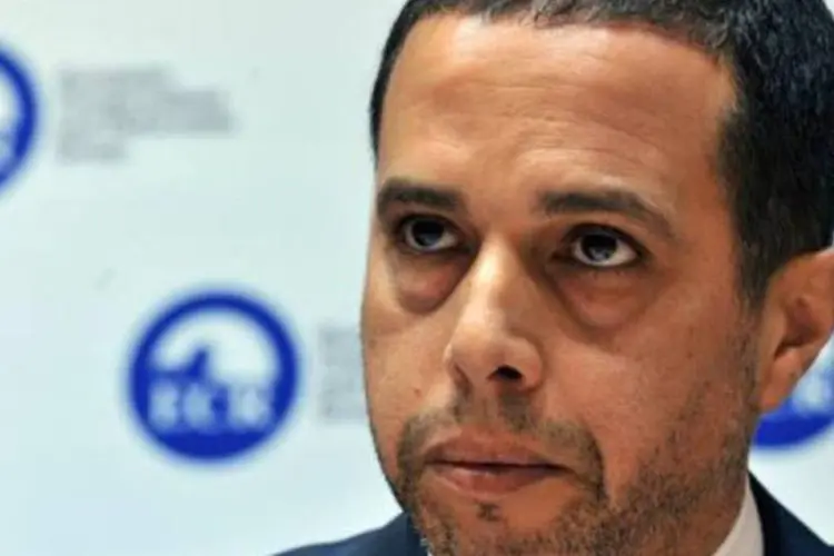 Mohammed el-Senoussi, príncipe herdeiro da Líbia no exílio (Georges Gobet/AFP)