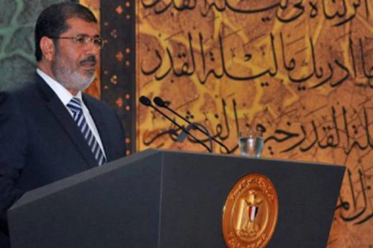 O presidente egípcio: Mohamed Mursi viajará para Washington em setembro (©AFP / -)
