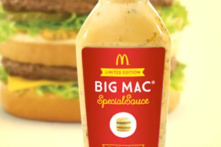 Molho especial do Big Mac: edição limitada à venda (Reprodução)