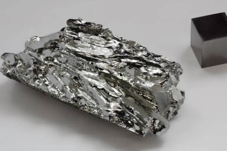 Molibdênio: o uso do metal caiu 5,1 por cento este ano, a maior contração desde 2009 (Wikimedia Commons)