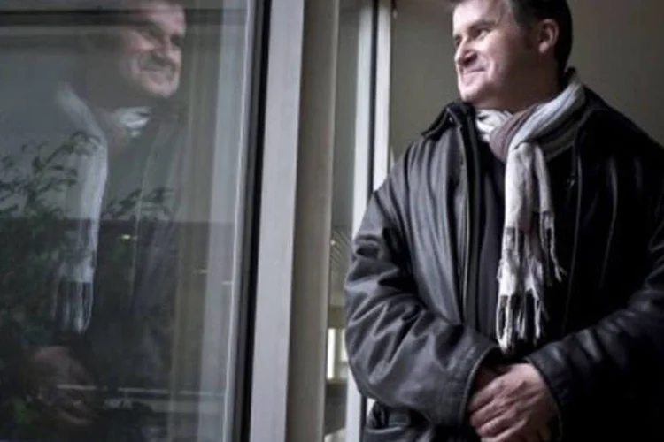 O agricultor Paul François em 12 de dezembro de 2011 no tribunal de Lyon
 (Jean-Philippe Ksiazek/AFP)