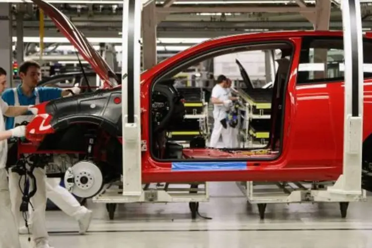 
	Montadora na Alemanha: Pimentel disse que a montadora japonesa Nissan foi a primeira empresa a ser habilitada sob o novo regime automotivo
 (Sean Gallup/Getty Images)