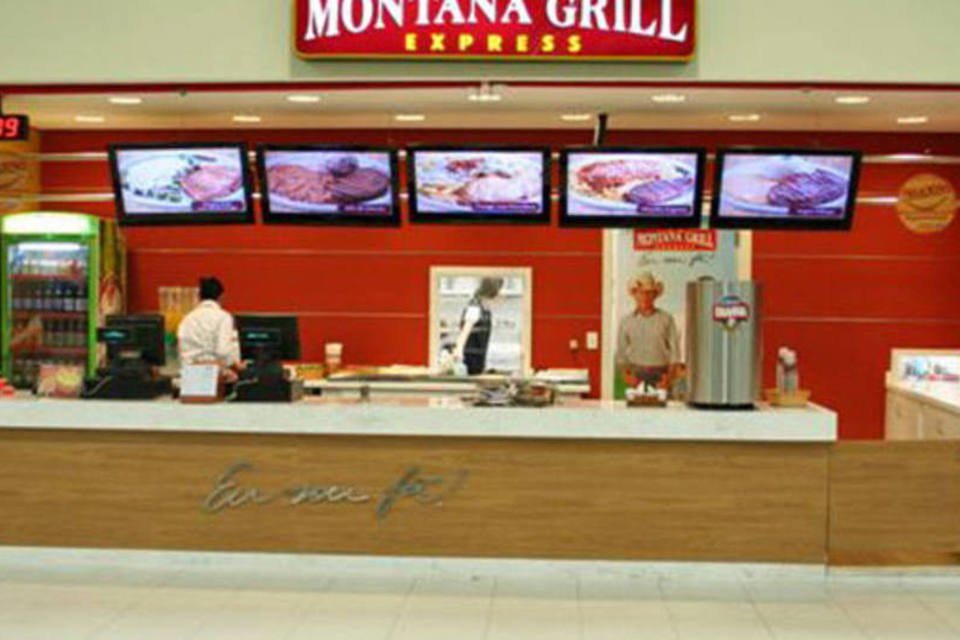 Loja Montana Grill custa a partir de R$ 330 mil