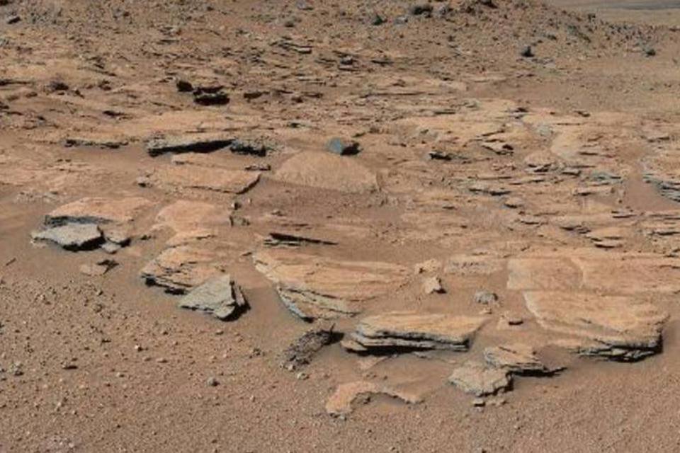Montanha em Marte pode ter surgido de sedimentos de um lago