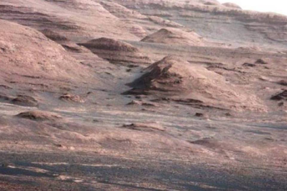 Curiosity fotografa seu destino final em Marte