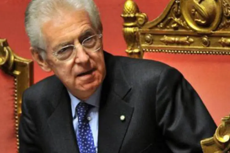 O novo primeiro-ministro italiano, Mario Monti (Alberto Pizzoli/AFP)