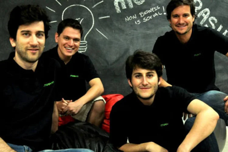Daniel Wunderlich, Elton Miranda, Darlan Alves e Rodrigo Griesi, da Moovia (Luana Wirth/Divulgação)