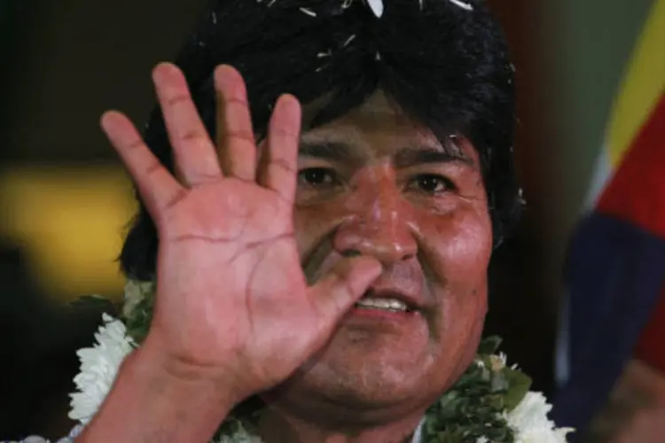
	Evo Morales: Seis presidentes de pa&iacute;ses da Unasul exigiram que Espanha, Fran&ccedil;a, It&aacute;lia e Portugal pedissem &quot;desculpas p&uacute;blicas&quot; por terem negado a entrada do avi&atilde;o do presidente boliviano
 (REUTERS/David Mercado)
