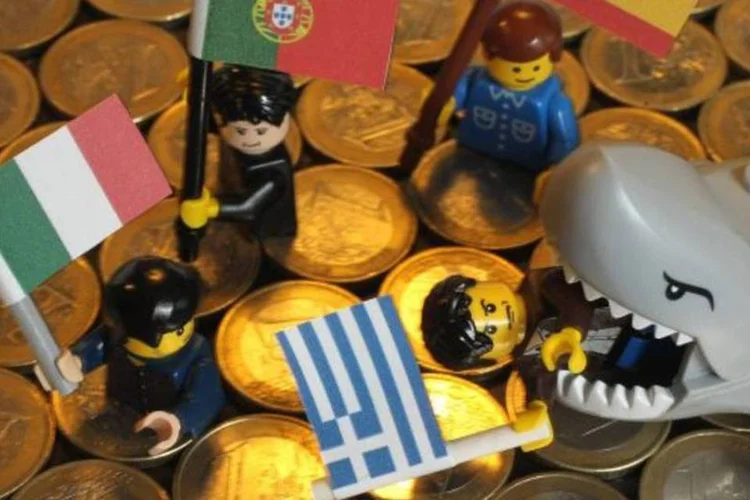 A Grécia garantiu um novo resgate no valor de 130 bilhões de euros de seus parceiros da zona do euro e do FMI nesta semana, depois de estabelecer mais dolorosos cortes (Sean Gallup/Getty Images)