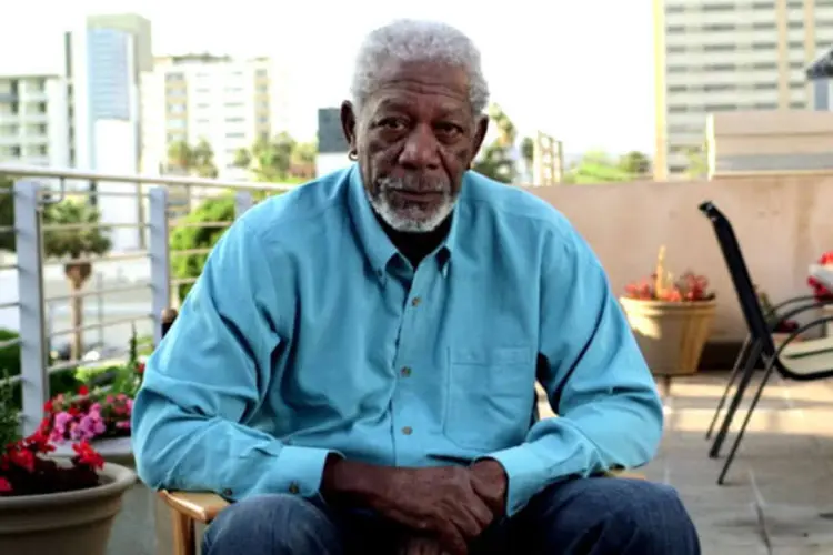 Morgan Freeman em campanha contra ebola: petição online e alerta para epidemia (Reprodução)