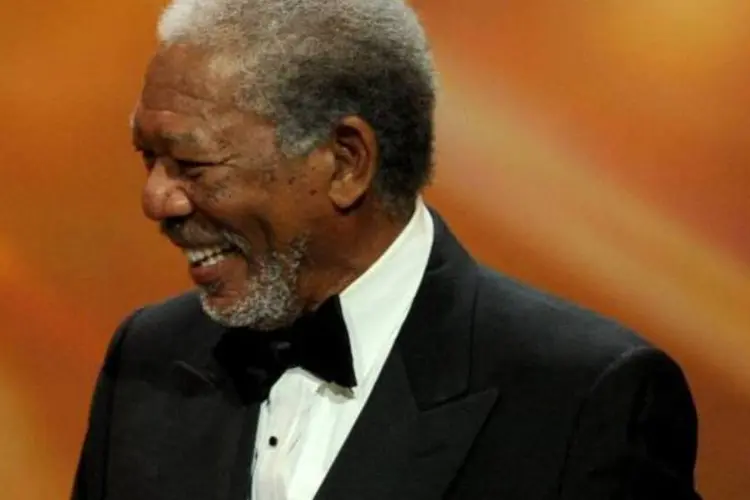 Morgan Freeman: ator é ativista contra a discriminação racial e doou US$ 1 milhão à campanha de Obama (Getty Images)