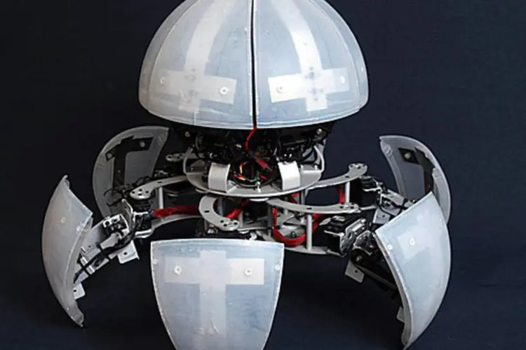 Robô MorpHex, criado pela engenheiro norueguês Robô MorpHex (Kåre Halvorsen)