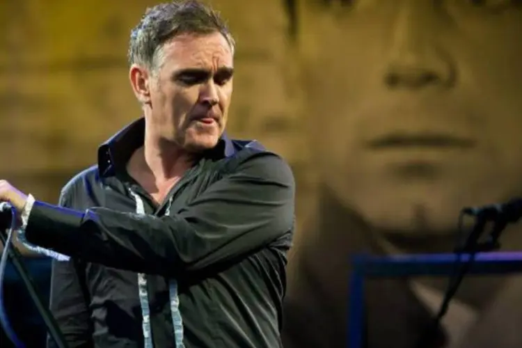 
	Morrissey: Steven Patrick Morrissey, de 54 anos, est&aacute; inevitavelmente associado aos Smiths, a banda dos anos 80 origin&aacute;ria de Manchester
 (Ian Gavan/Getty Images)