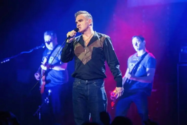 O cantor Morrissey: nota afirma que o músico começou a se sentir indisposto (FilmMagic/Getty Images)