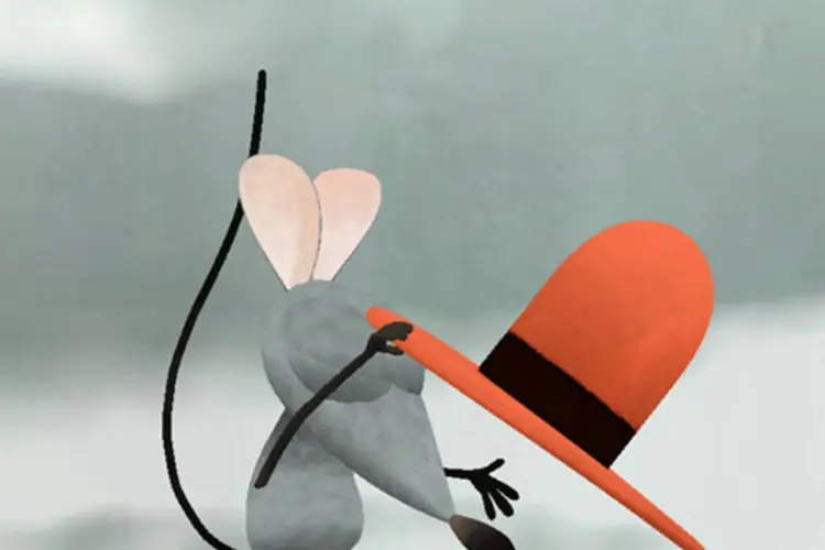 Trecho de vídeo criado com app da Motorola: primeira história é Windy Day, criada pelo diretor Jan Pinkava, de Ratatouille (Reprodução)