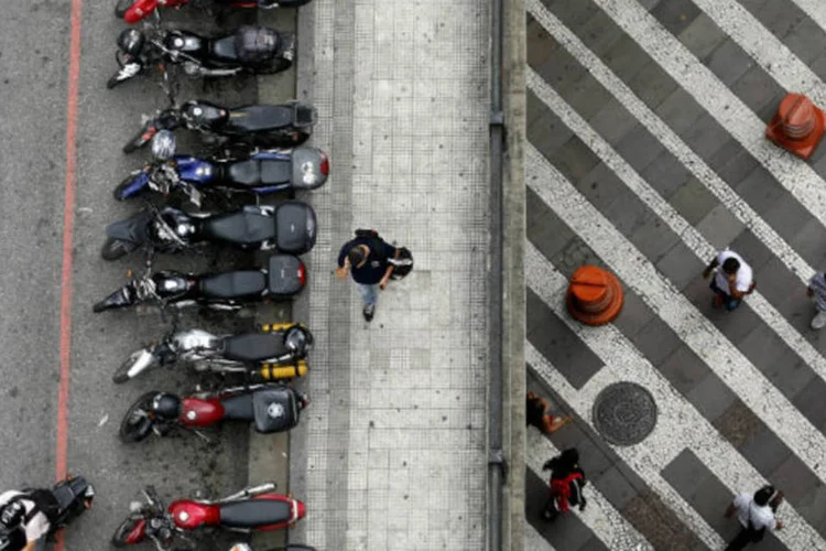 Motos: de janeiro a novembro, foram produzidas 813,8 mil unidades (Paulo Whitaker/Reuters)