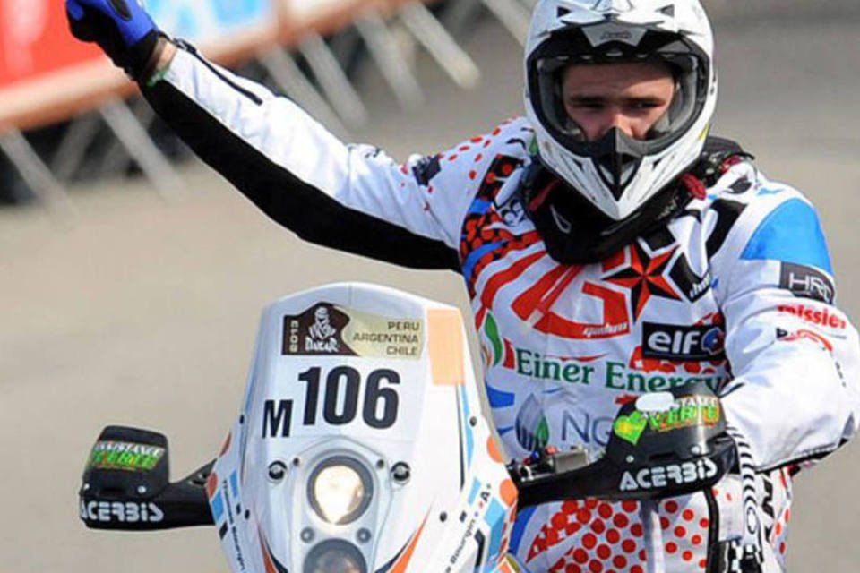 Motociclista francês morre no Dakar-2013