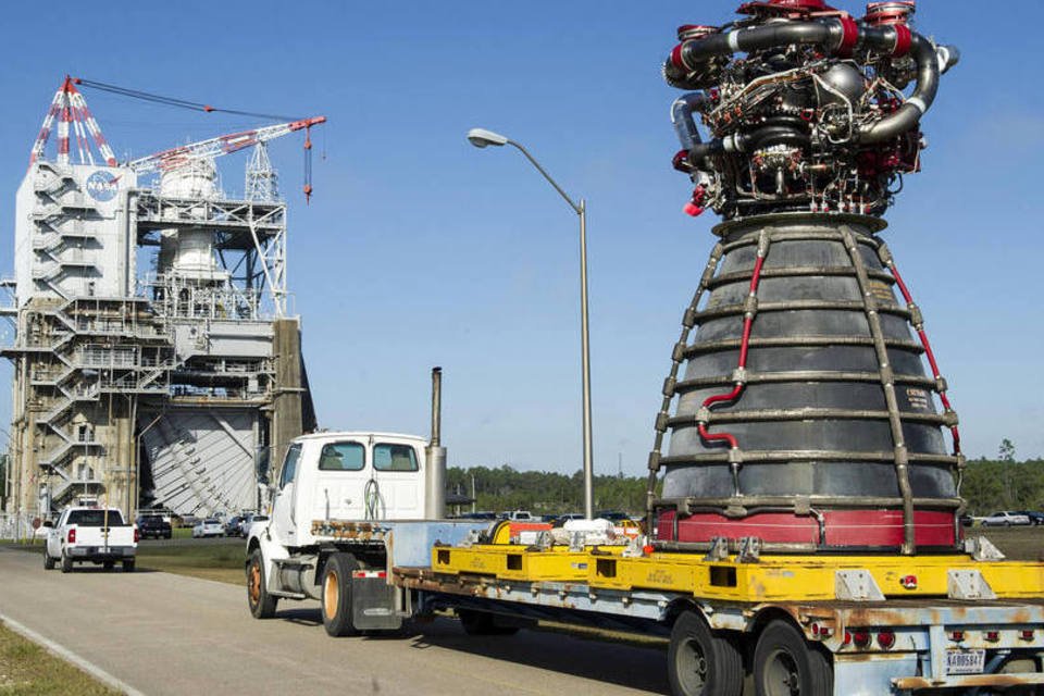 Nasa já testa motor de foguete que levará humanos a Marte