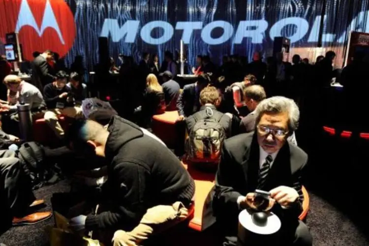 
	Motorola Mobility &eacute; uma empresa de equipamentos de telecomunica&ccedil;&otilde;es do Google
 (David Becker/Getty Images)