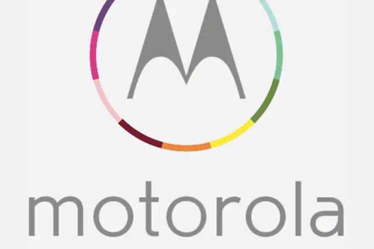 Novo logo da Motorola, que destaca que a fabricante de celular agora é uma empresa do Google (Reprodução)