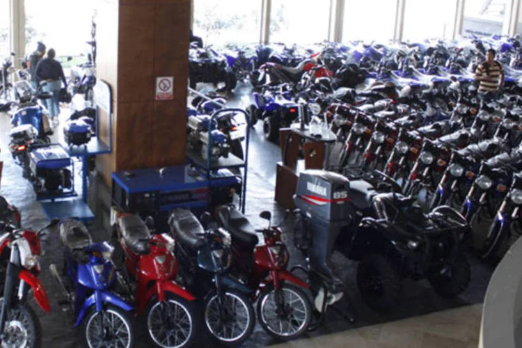 
	Concession&aacute;ria da Yamaha: produ&ccedil;&atilde;o no acumulado do ano apresentou queda (17,7%) com 1.352.753 novas unidades
 (Esanabria/Wikimedia Commons)