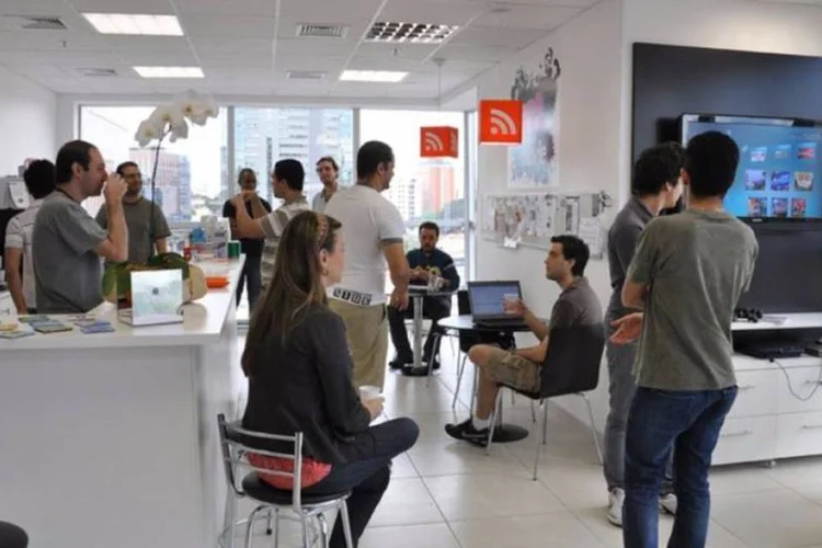 
	Escrit&oacute;rio da Movile em Campinas (SP)
 (Divulgação/ Movile)