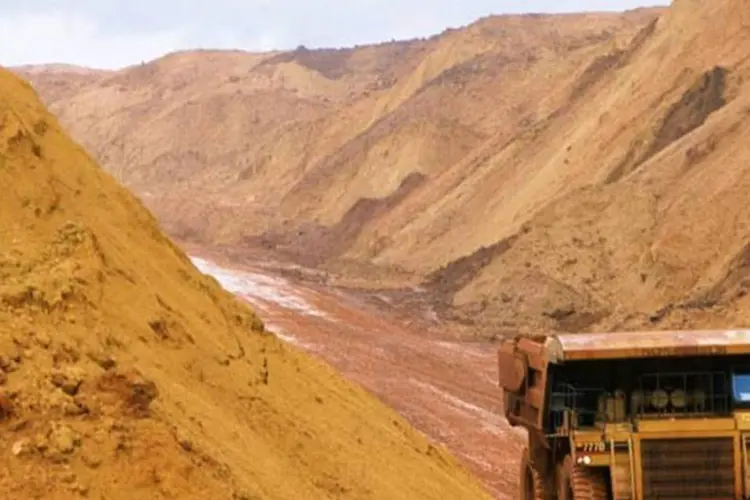 Mina de bauxita explorada pela MRN-Mineração Rio do Norte (André Valentim/EXAME.com)