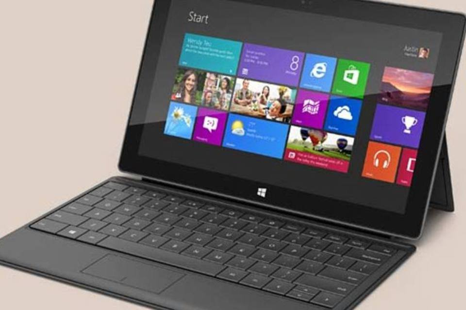 Tablet Microsoft tem teclado e roda Windows. Veja fotos