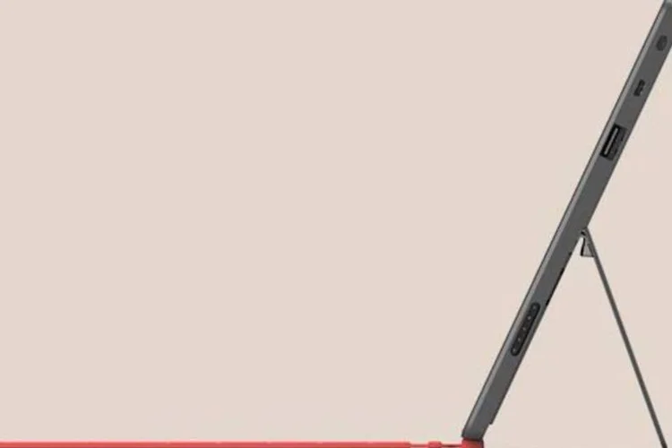 O tablet Surface é feito de uma liga de magnésio que a Microsoft chama de VaporMg (pronuncia-se “vapormag”) (Divulgação)
