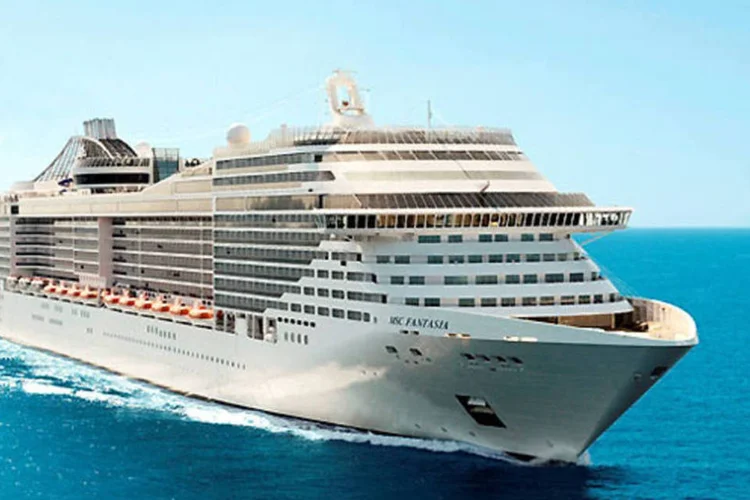
	MSC Fantasia: um dos navios da MSC Cruzeiros
 (Divulgação/MSC)